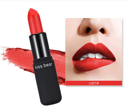 Lip biting matte lipstick does not fade and does not stick