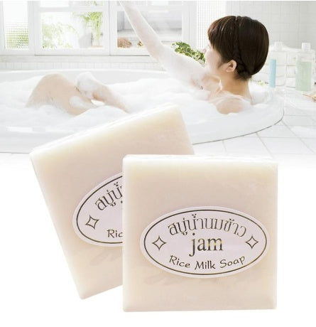 Jasmine Rice Handmade Collagen Boosting Soap Skin Softening and Whitening