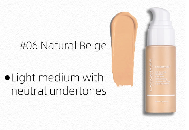 Full-Coverage, Long-Lasting Matte Concealer liquid foundation