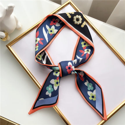 Literary Tie Scarf Small Ribbon Headband Hair Accessories