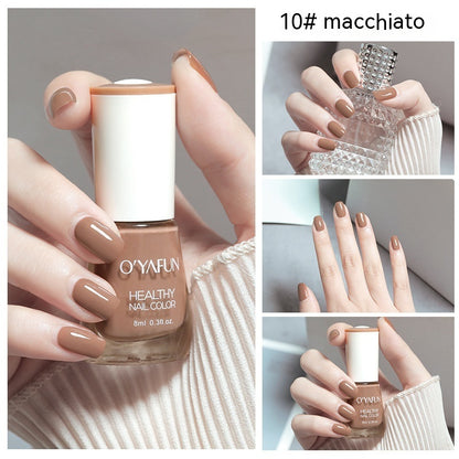 Nail Polish New Water-based Long-lasting Quick-drying Transparent