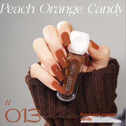 Water-based Nail Polish Peelable Quick-drying Baking-free Long-lasting Summer Macaron Popular Color