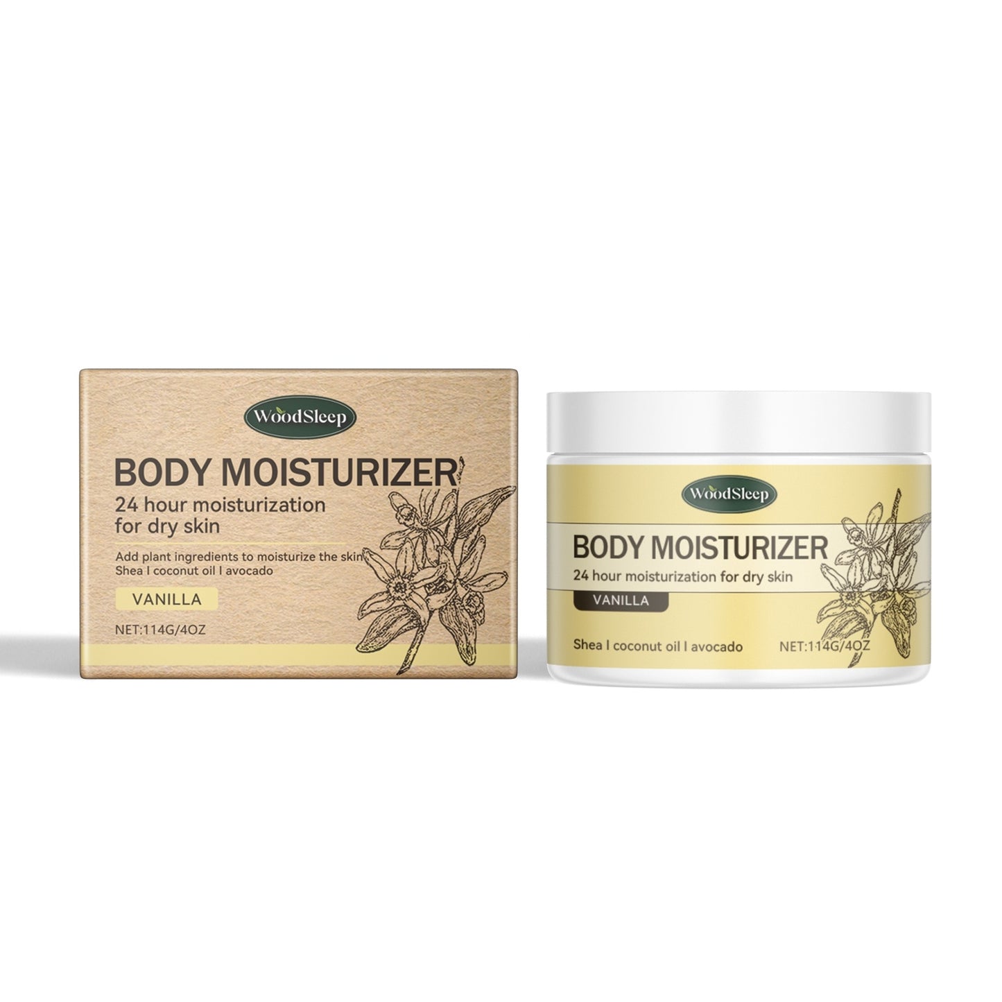 Body Butter Moisturizing Cream