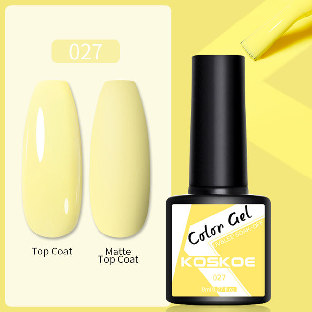 7ML Nail Gel Polish Summer Neon Gel Polish