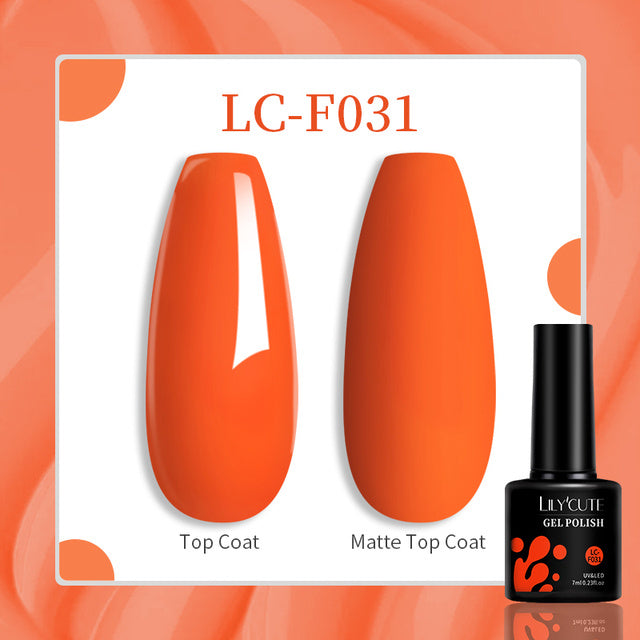 7ML Nail Gel Polish Summer Neon Gel Polish