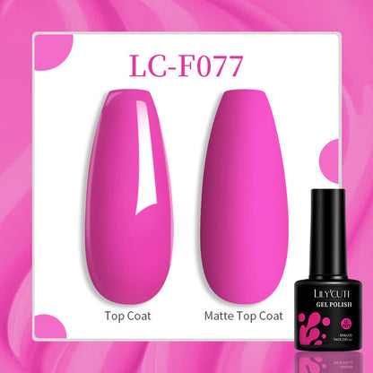 7ML Nail Gel Polish Summer Neon Gel Polish