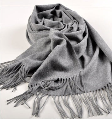 Pure cashmere shawl scarf