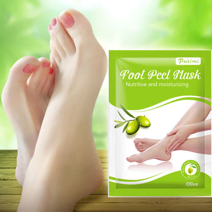 Olive Extract Peeling Foot Mask