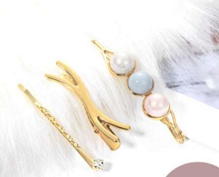 Adult hair pin female word clip Liu Haihai clip