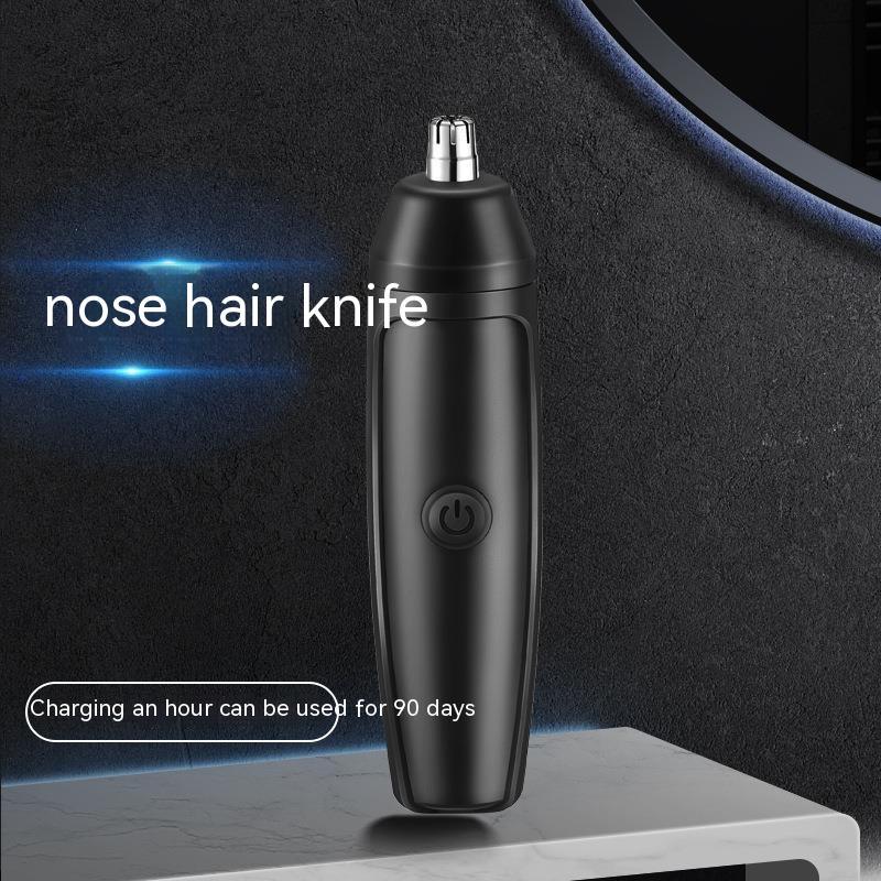 Portable Shaver With Electric Nose Hair Trimmer