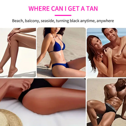 Peach Sun Tanning Gel Bronze