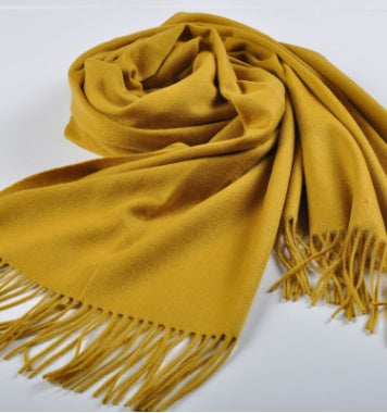 Pure cashmere shawl scarf