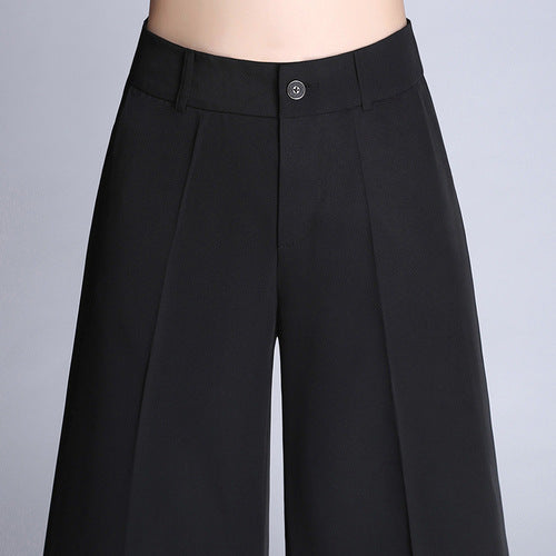 Wide-leg Casual Straight-leg Suit Trousers