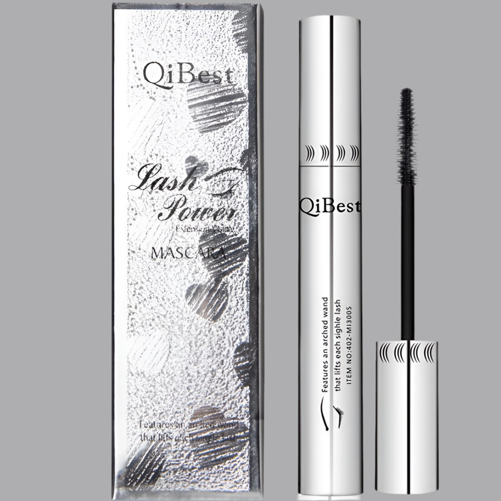 4D Silk Fiber Eyelash waterproof Mascara. Soft Fine Paste for an even adherence and extension.