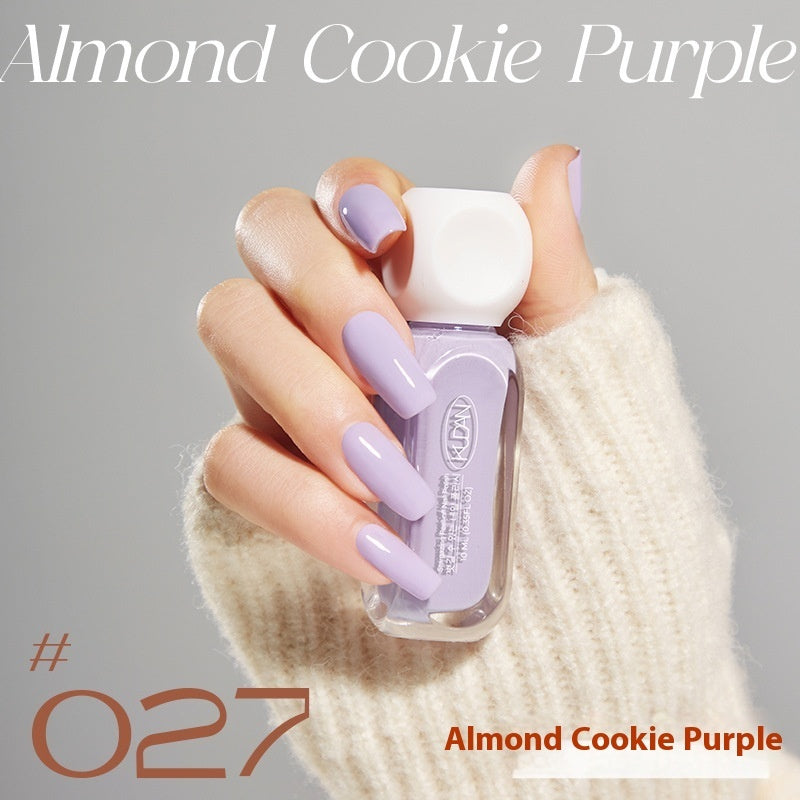 Water-based Nail Polish Peelable Quick-drying Baking-free Long-lasting Summer Macaron Popular Color