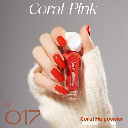 Water-based Nail Polish Peelable Quick-drying Baking-free Long-lasting Summer Macaron Popular Color