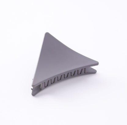 Medium wild color matte triangle hair clip Korean version of horsetail clip bangs clip hair clip