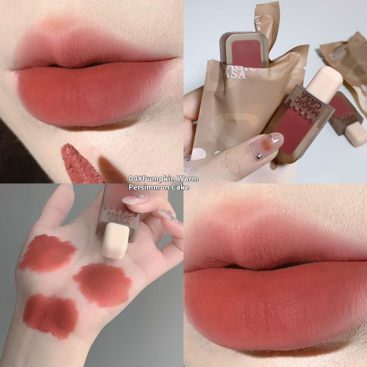 Ice Cream Lip Lacquer Matte Fog Velvet Lasting