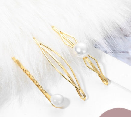 Adult hair pin female word clip Liu Haihai clip