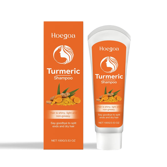 Turmeric Shampoo For Shiny, Light, Non-greasy Hair