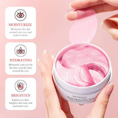 Rose Hyaluronic Acid Nourishing, Hydrating And Moisturizing Eye Mask