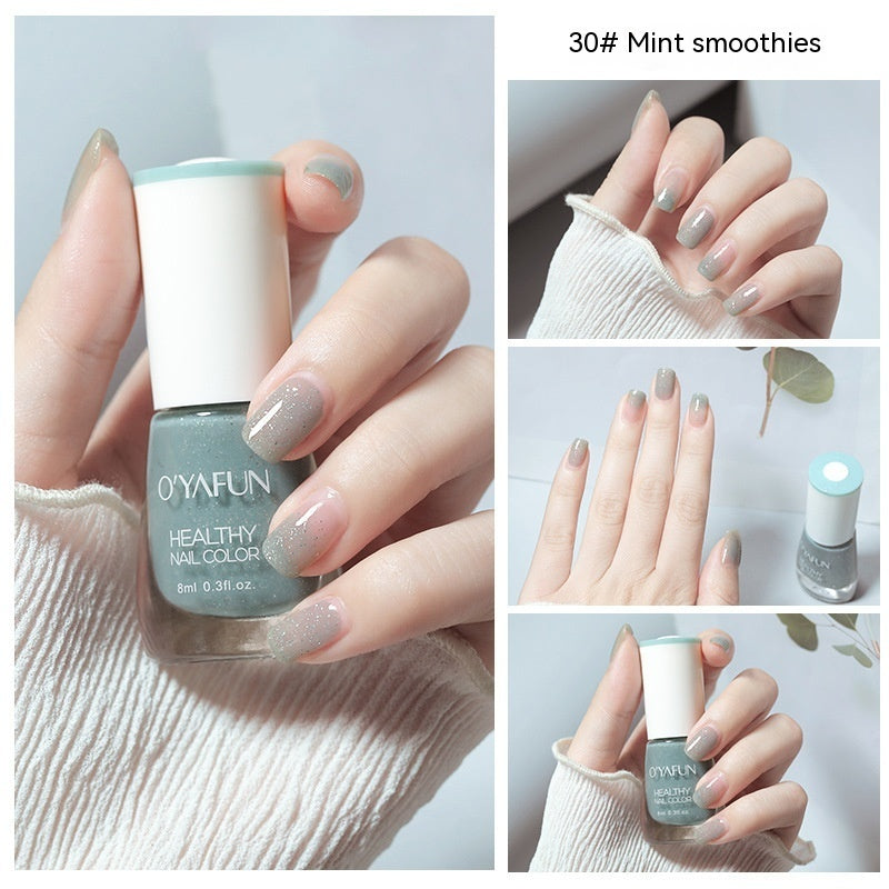 Nail Polish New Water-based Long-lasting Quick-drying Transparent