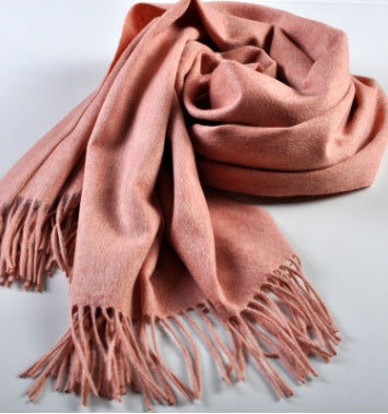 Pure cashmere shawl scarf