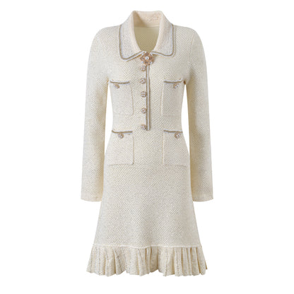 Women's Fashionable French-style Pleated Hip Skirt