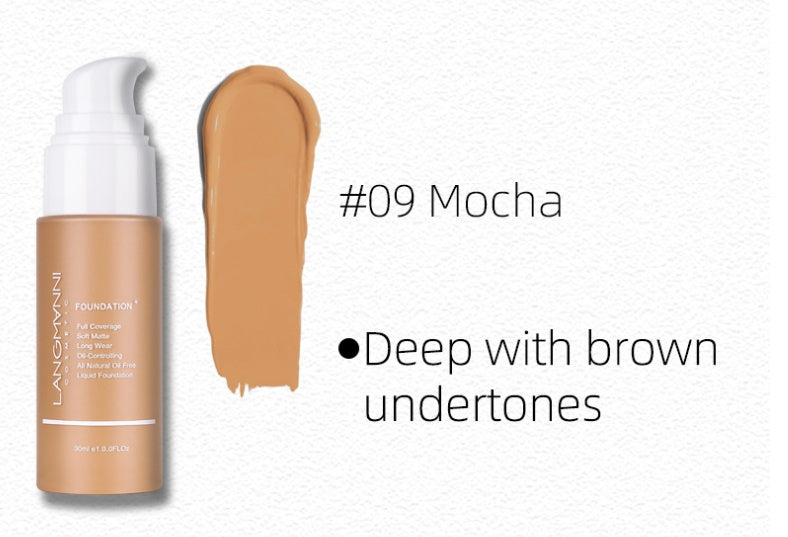 Full-Coverage, Long-Lasting Matte Concealer liquid foundation