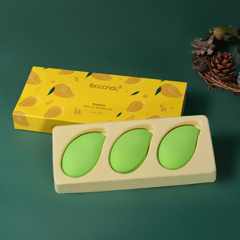 Creative And Simple Little Mango Makeup Egg Set