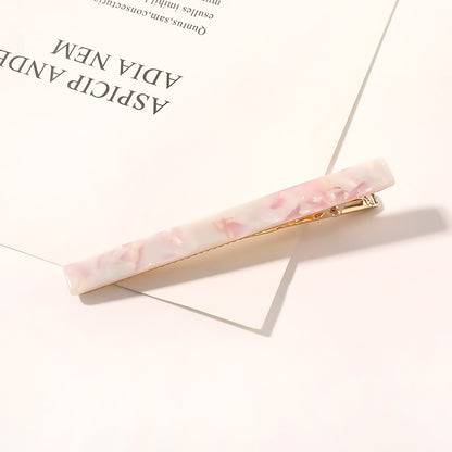 Acetate Duckbill Cute Single Line Clip Hair Accessories