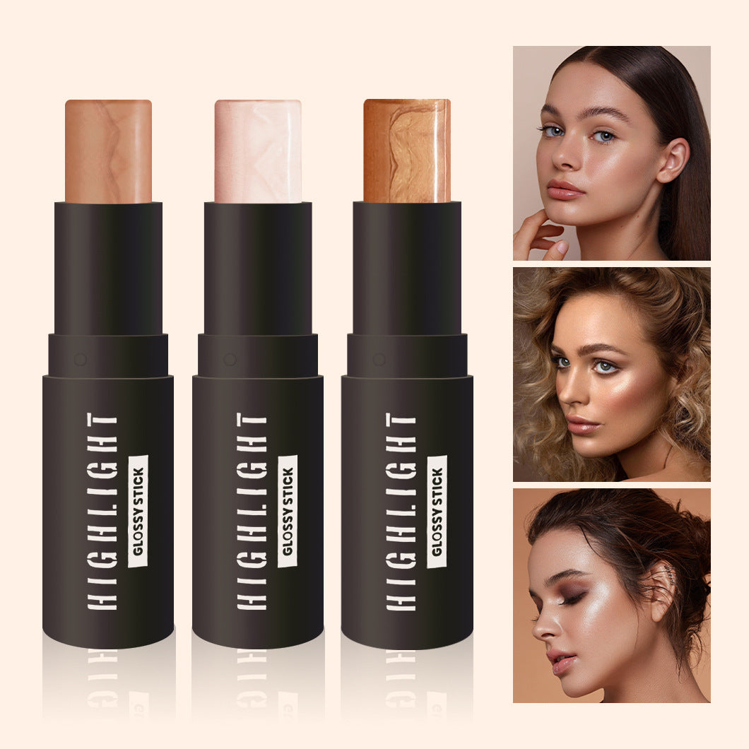 Brightening Contour Stick Bronze and Lipstick