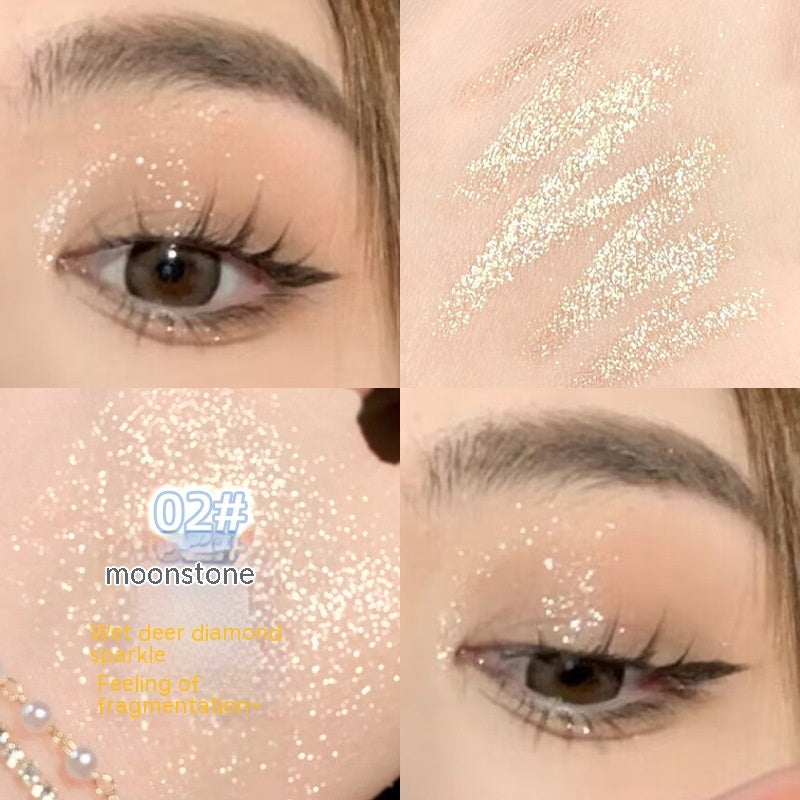 Crouching Silkworm Lazy Eye Makeup Thin And Glittering Pearlescent Bright Novice Style Brightening Eyeliner