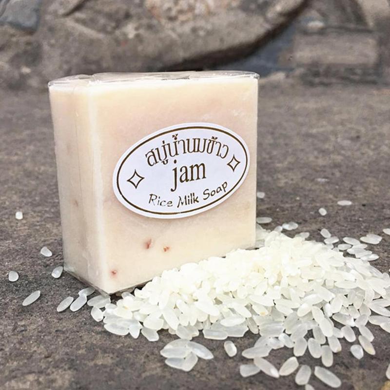 Jasmine Rice Handmade Collagen Boosting Soap Skin Softening and Whitening