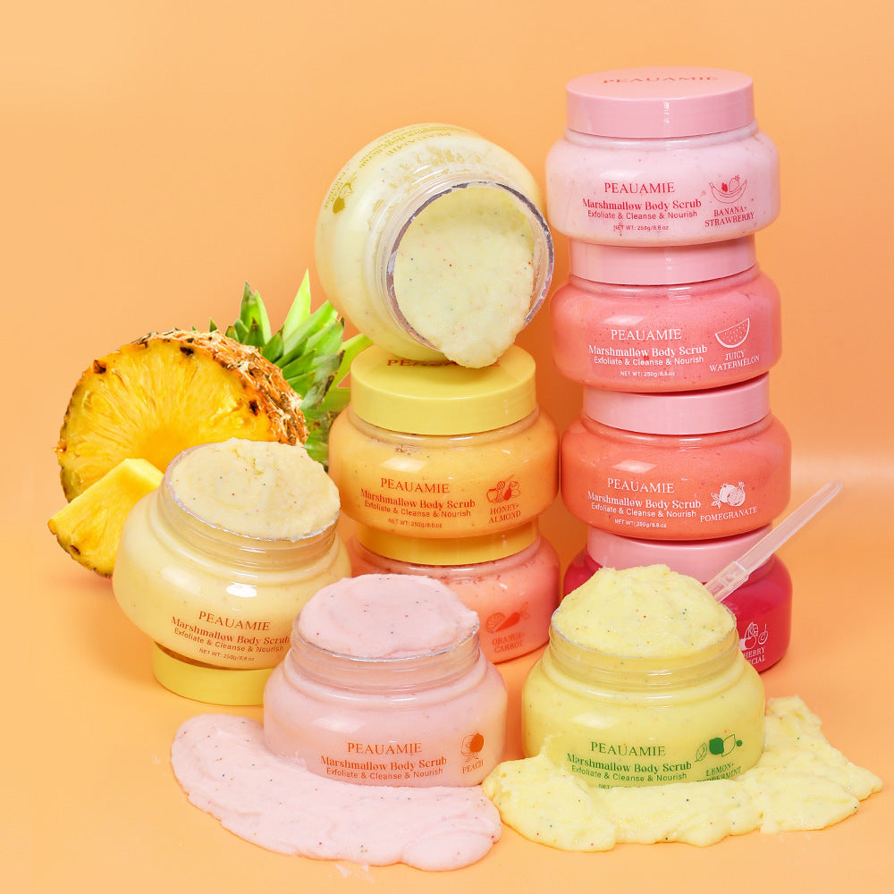 Vitamin C Cotton Candy Facial Scrub Cleansing Moisturizing Softening Cutin