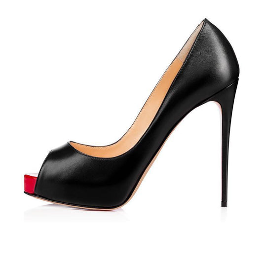 Fashion Fish Mouth Waterproof Stiletto Women Sandals