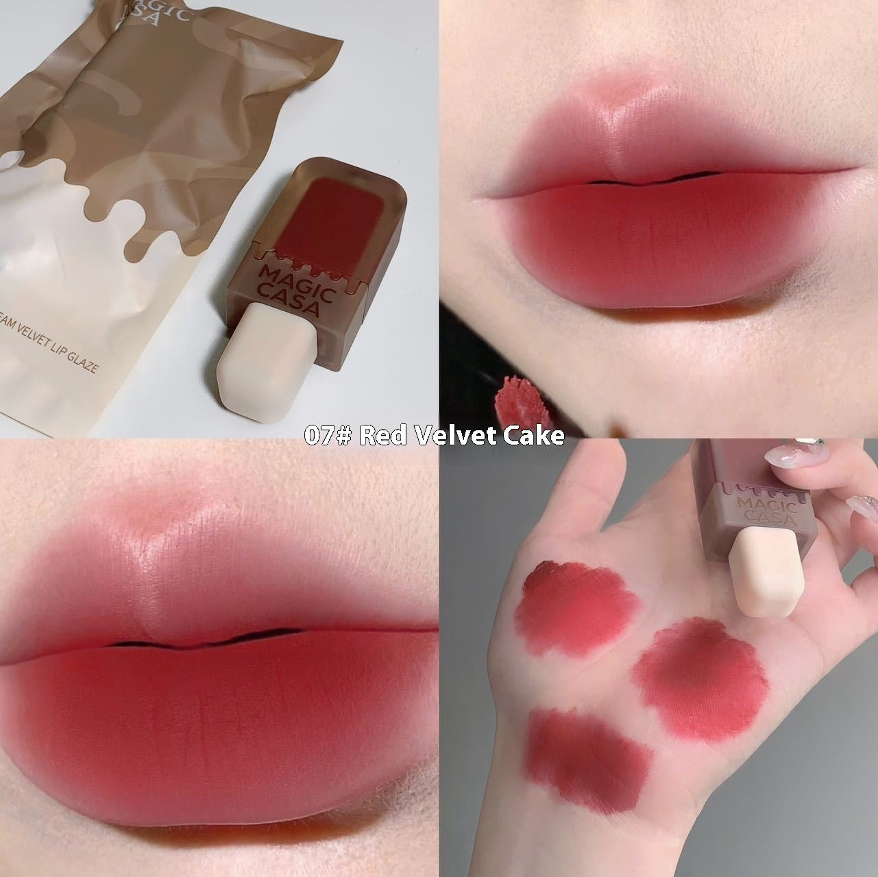 Ice Cream Lip Lacquer Matte Fog Velvet Lasting