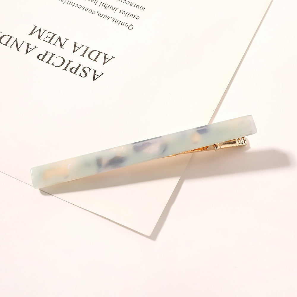 Acetate Duckbill Cute Single Line Clip Hair Accessories