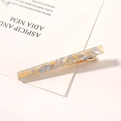 Acetate Duckbill Cute Single Line Clip Hair Accessories