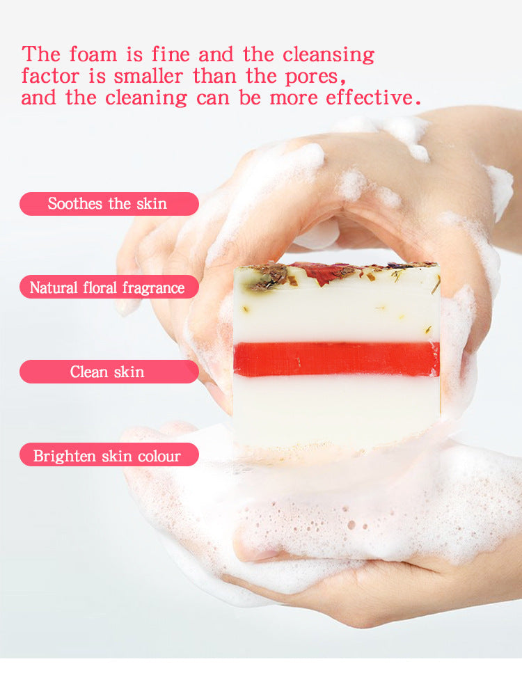 Refreshing And Balanced Water Oil Petal Soap Acne Control