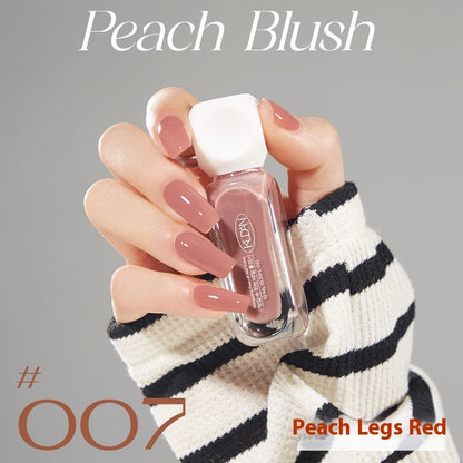 Water-based Nail Polish Peelable Quick-drying Baking-free Long-lasting Summer Macaron Popular Color