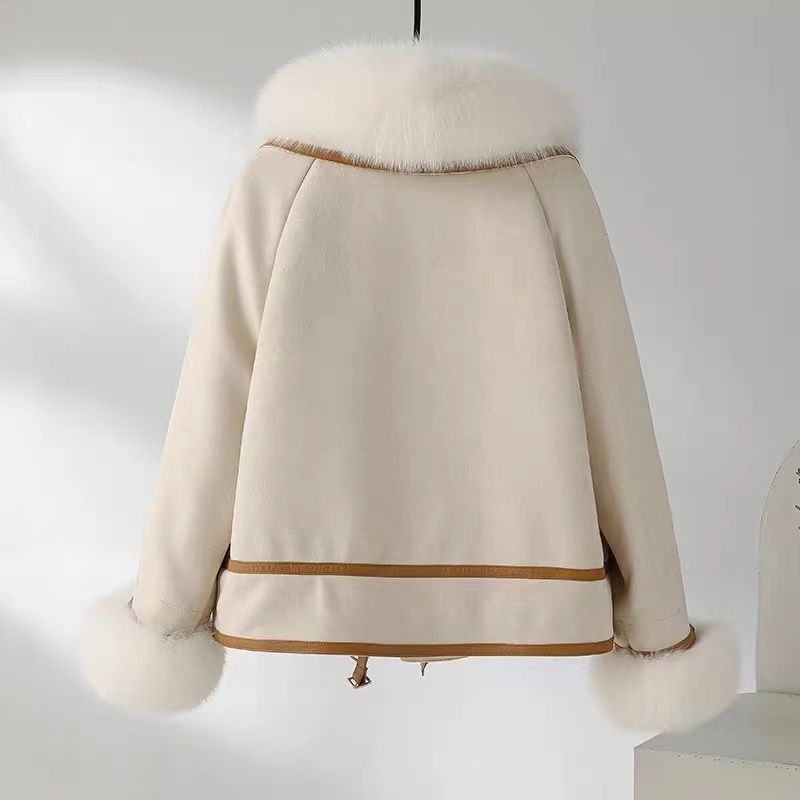 Fur Women's Fur Imitation Fox Fur Jacket