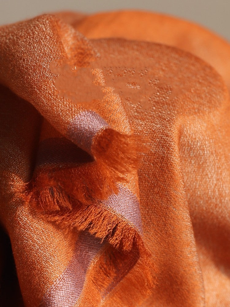 Cashmere Scarf And Ring Velvet