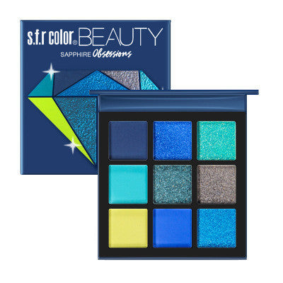 Disc Nine Color Eye Shadow Diamond