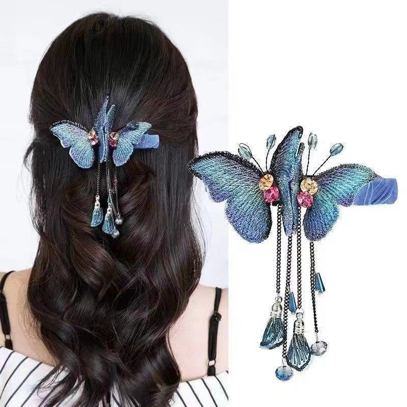 Dream Fringe Butterfly Spring Exquisite Hair Clip