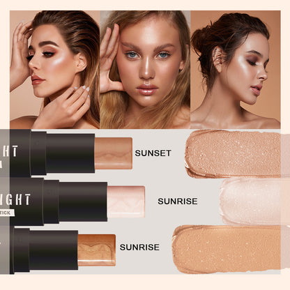 Brightening Contour Stick Bronze and Lipstick