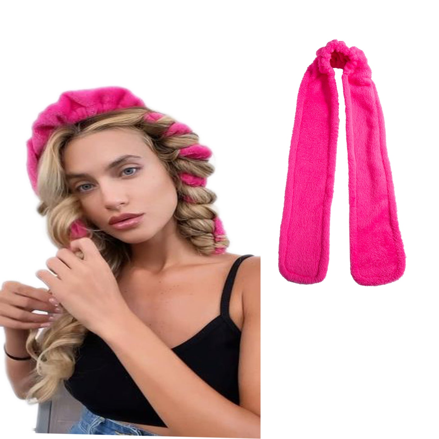 Heatless Hair Curler Natural Roll Big Wave Sleep Hair