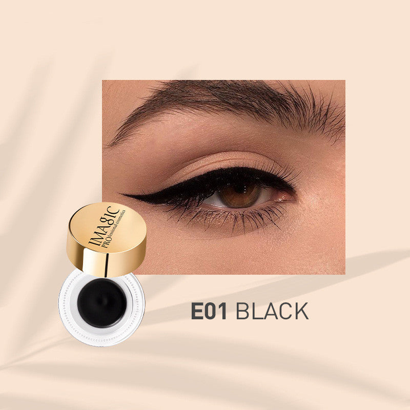 Quick Drying Waterproof Natural Durable Portable Eyeliner With Brush