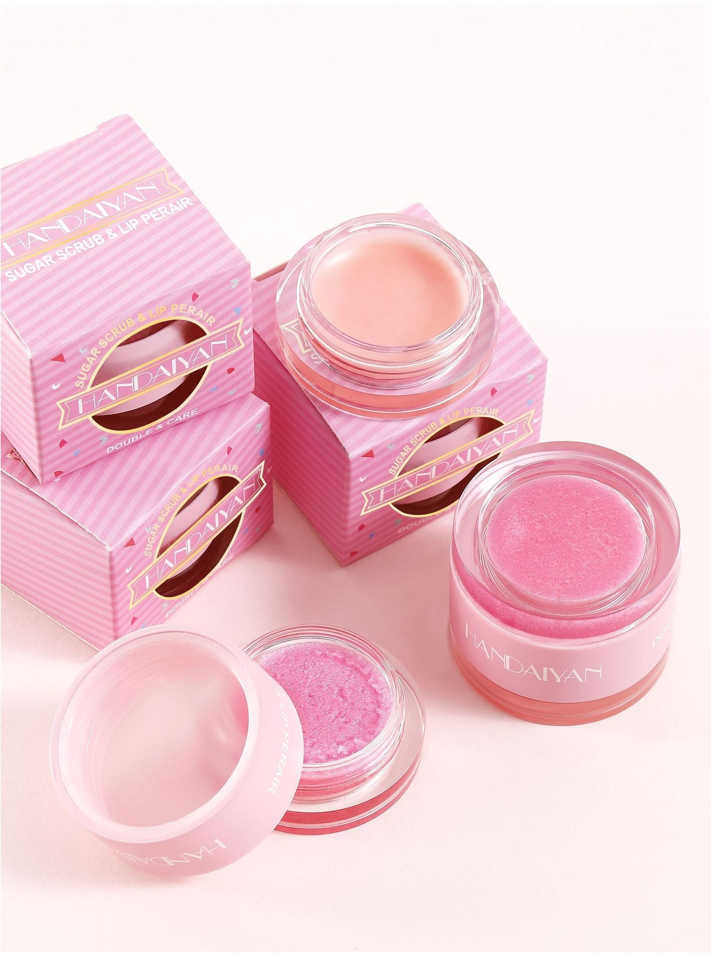 Frosted Lip Balm Two-in-one Double-effect Lipstick Repair Exfoliating Lip Scrub Cream