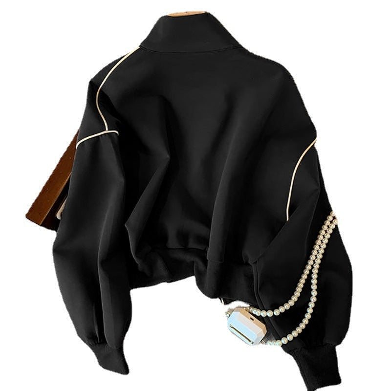 Women's Fashion Short Baseball Jacket